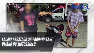Lalaki arestado sa pagnanakaw umano ng motorsiklo | TV Patrol