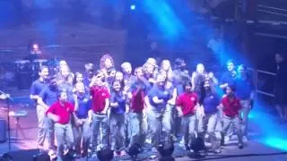 Brit Floyd-Red Rocks 2014 front Row"Another Brick"