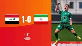 ملخص مباراة التأهل الى كأس العالم - ايران 0-1 العراق - كأس اسيا للشباب