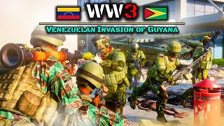 Venezuelan Invasion of Guyana | Venezuela vs Guyana | ArmA 3 World War 3 Machinima