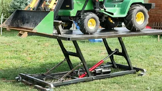 Making Universal Hydraulic Lift Table for ATV/Motorcycles