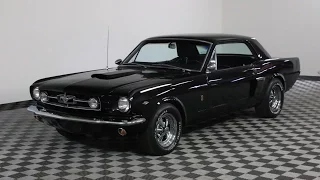 1965 FORD MUSTANG BLACK