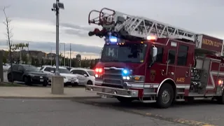 *FIRST EVER PRE-ARRIVAL! Milton FD A405&P403 arriving to a automatic fire alarm.￼