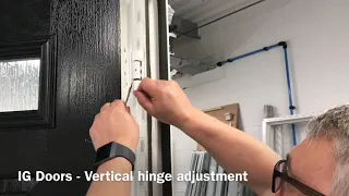 Vertical Hinge Adjustment