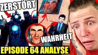 SKIBIDI TOILET 64 ANALYSE | Alle Secrets & Easter Eggs 1-64 GANZE FOLGE