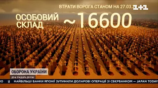 16 600 вбитих російських загарбників та тисячі одиниць техніки - втрати ворога на 30 добу війни