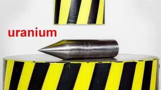 HYDRAULIC PRESS VS URANIUM