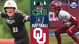 Cleveland State vs #2 Oklahoma | Regionals Opening Round | 2024 College Softball Highlights