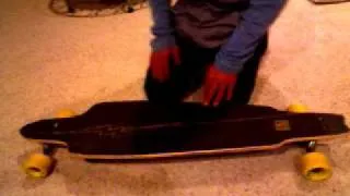 longboard review-globe prowler-flex test