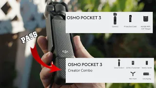 DJI Pocket 3 Creator Combo - Worth it?