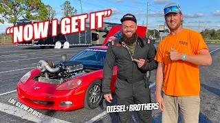 Diesel Brothers Learn About Spark Plugs and Drive the Fastest Vehicle They've Ever Driven!!!