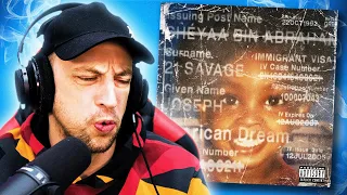 21 Savage - American Dream - Album Reaction