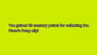 ALL THIS EFFORT FOR ONLY 20 MASTERY POINTS ...