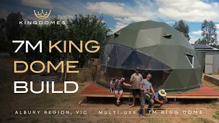 7m King Dome Showcase: A Glorious Walkthrough of Our Latest Build!