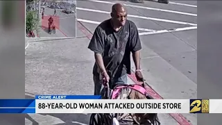 88-year-old woman attacked outside store