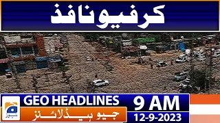 Geo News Headlines 9 AM | 12th September 2023