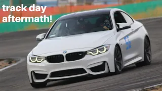 Track Day In The M4! FAST POV + Aftermath of Hard Driving!