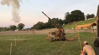 German 88mm Anti-Aircraft blank fire