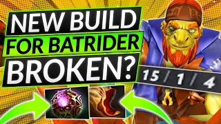 The NEW WAY TO PLAY BATRIDER (This Skill Build SLAPS) - Dota 2 Offlane Guide