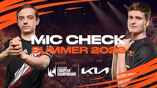 Zeri Carry! | Kia Mic Check | 2022 LEC Summer Week 8