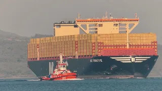 MSC TÜRKİYE Çanakkale Boğazı'nda (31.10.2023)#çanakkale#msctürkiye#msc#msccontainer#çanakkaleboğazı