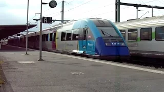 Trains en Gare de Caen - FRET - TER - INTERCITE