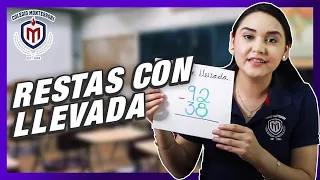 🔆  ¿Cómo explicarle a un niño una RESTA con LLEVADA? | MONTESSORI