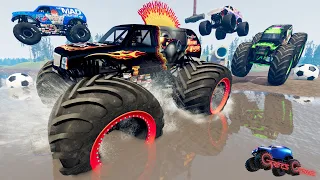 Monster Truck Mud Battle #65 | BeamNG Drive - Griff's Garage