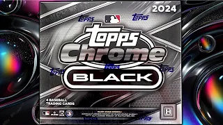 NEW RELEASE 2024 TOPPS CHROME BLACK CASES!!!