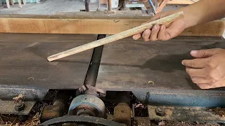 [Mộc Mực Mẹo] Cách bào và cưa gỗ trên máy liên hợp an toàn nhất