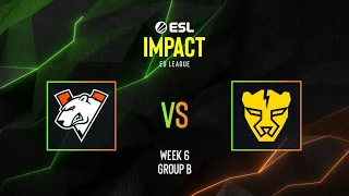 VP.Angels vs. Fearless Cheetahs | ESL Impact League S5 - EU