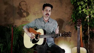 Corey Congilio compares the Martin 000-28 vs. OM-28 at Willcutt Guitars