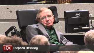 Stephen Hawking helps launch the Quantum-Nano Centre at the University of Waterloo