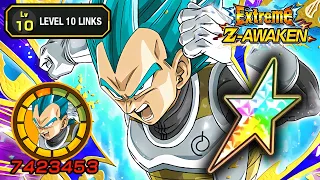 100% EZA PHY SSB VEGETA LEVEL 10 LINKS SHOWCASE! Dragon Ball Z Dokkan Battle