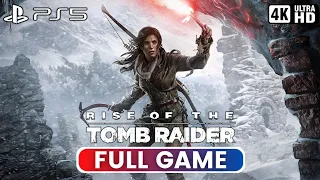 RISE OF THE TOMB RAIDER | Full Gameplay (PS5 4K 60FPS)