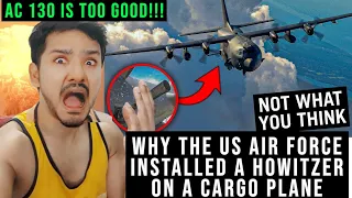 Why the US Air Force Installed a Howitzer on a Cargo Plane | CG Reacts