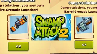 I Unlocked two New Guns!!! Swamp Attack 2 Episode 1 Level 32 to 45 Gameplay #4