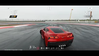 Real Racing Next Corvette C7 Rain Gameplay (Snapdragon 888)