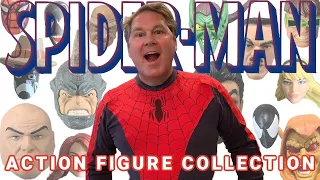 SPIDER-MAN Display!  Every Spidey figure from a lifetime of collecting!