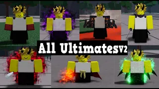 ALL ULTIMATES IN STRONGEST BATTLEGROUNDS V2