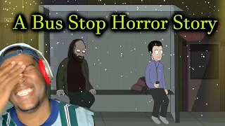 HALLOWEEN WEEK - A Bus Stop Horror Story Animated - REACTION!!!