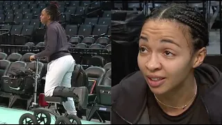 Las Vegas Aces' Chelsea Gray, Kiah Stokes out for Game 4 of WNBA Finals