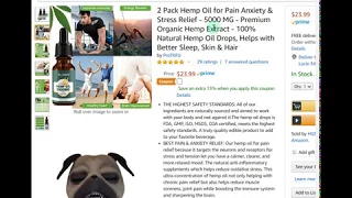 @Bahamas 5 STAR Amazon Product Review ProTKFU 2 Pack Hemp Oil Drops, Anxiety, Stress Relief, Sleep!