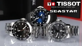 MECHANICAL DIVERS! Swiss watches TISSOT SEASTAR 1000 Powermatic 80 | Style-Time