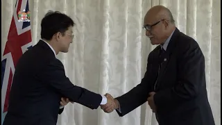 Fijian President receives credentials from the Ambassador of the Republic of Korea