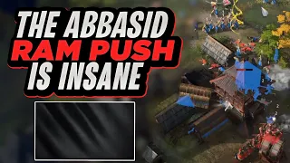 Age of Empires 4 - The Abbasid Ram Push Is INSANE