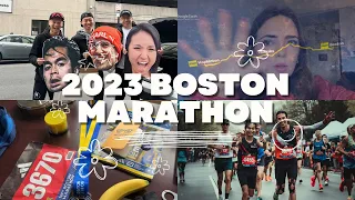 2023 Boston Marathon Vlog; Expo, Cheering, Race Recap, Etc.