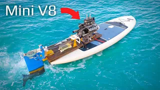 I Put a V8 Engine On My PaddleBoard