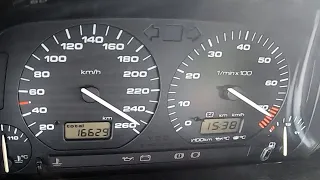 VW Golf 3 1.8 T Acceleration 0-260