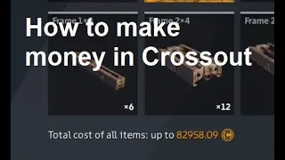 How to Actually Make Money in Crossout